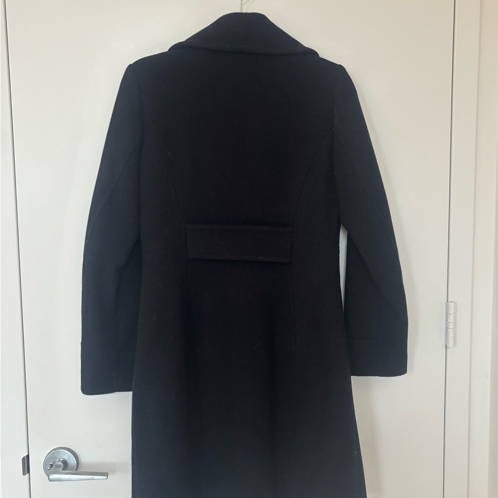 Michael Kors Black Double-Breasted Coat - Picture 3 of 5